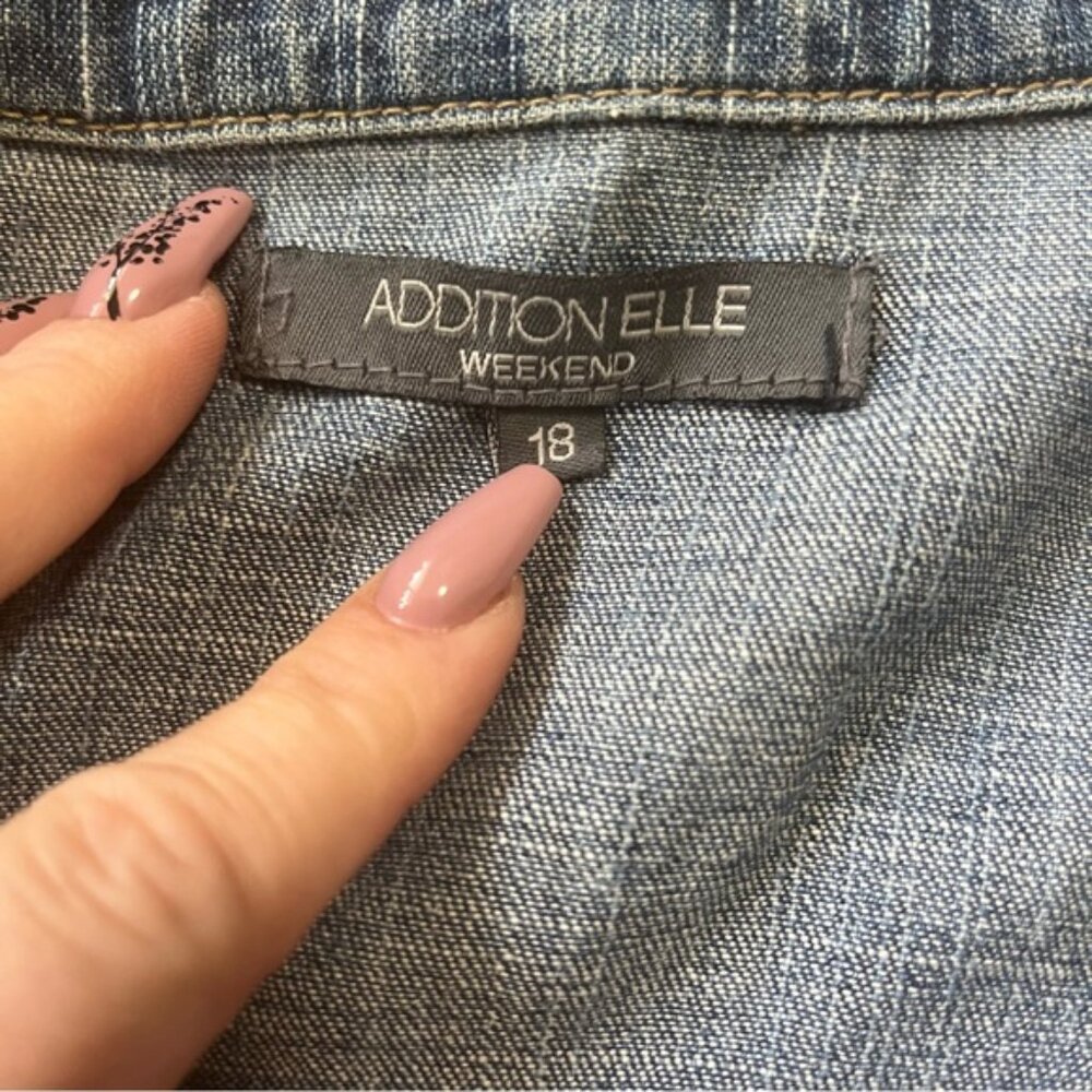 Addition Elle Jean Jacket - Picture 2 of 5